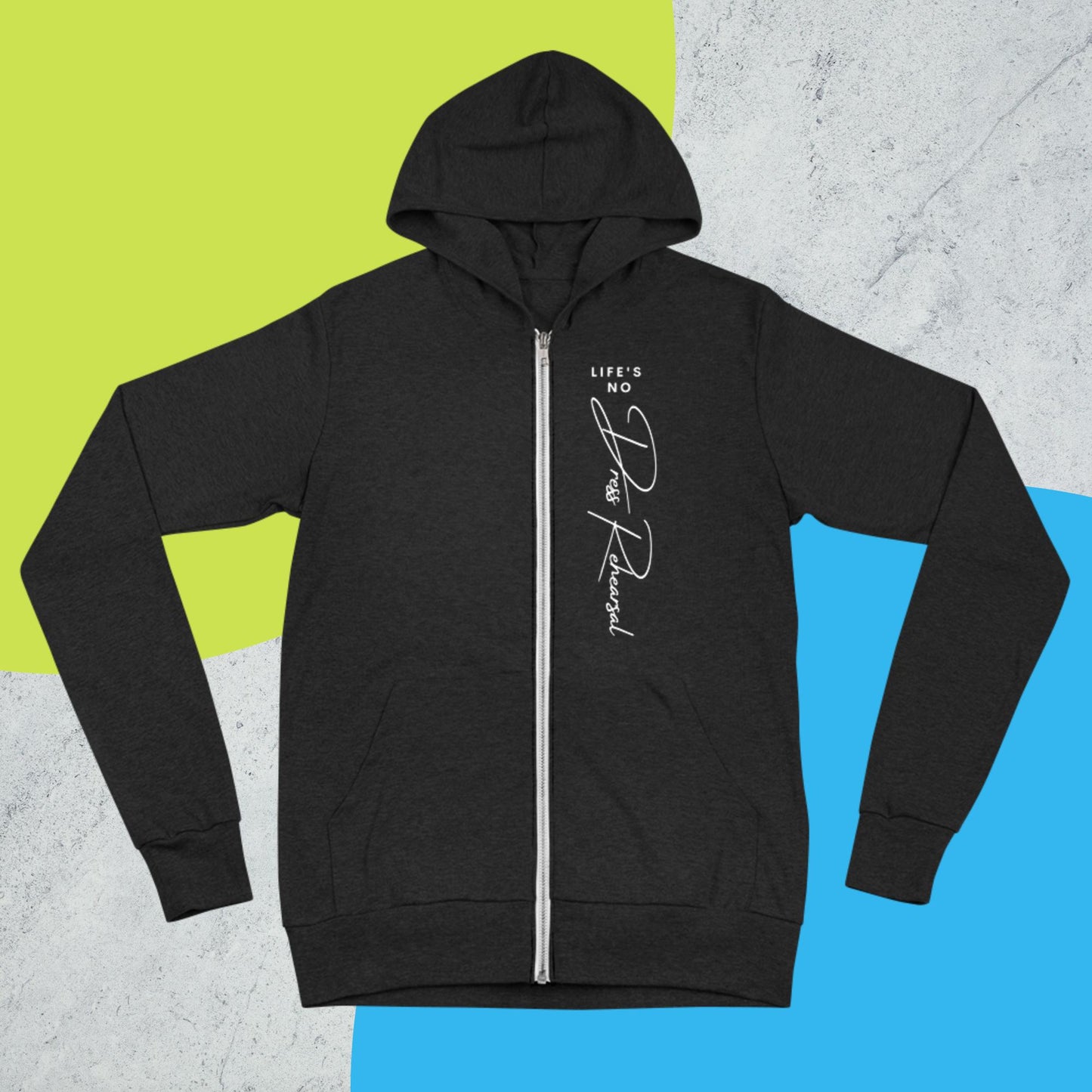 Unisex zip hoodie