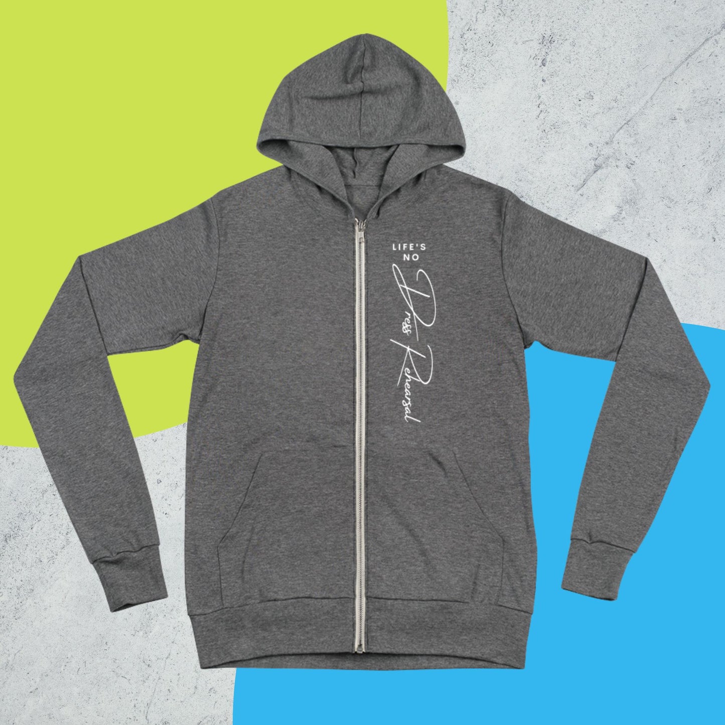 Unisex zip hoodie