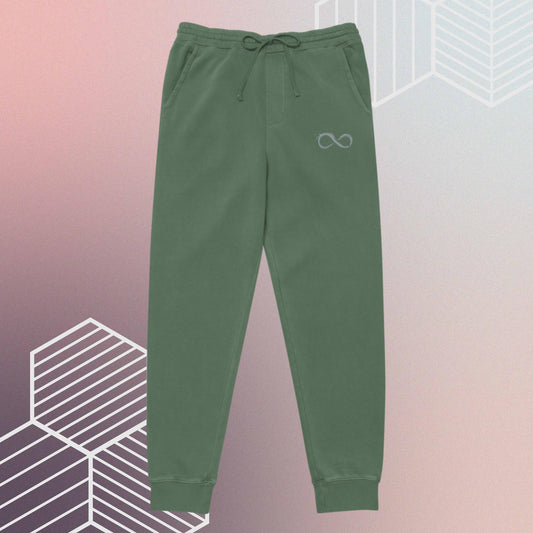 Unisex pigment-dyed sweatpants